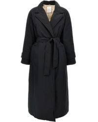 Brunello Cucinelli - Belted Long Jacket Clothing - Lyst
