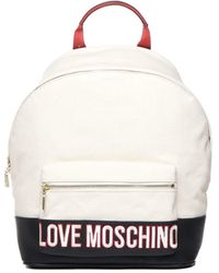 Love Moschino - Love Backpack With Logo - Lyst