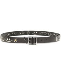 HTC - Leather Belt Appaloosa Calf - Lyst