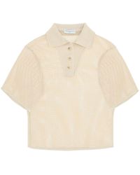 MVP WARDROBE - Pfeiffer Stretch Knit Polo Shirt - Lyst