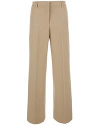 PT Torino - Trousers Francoise Wool-Cotton Wool And Cotton - Lyst