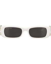 Balenciaga - Dynasty Rectangle Sunglasses - Lyst