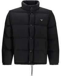 Prada - Re-Nylon Puffer Jacket - Lyst