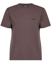 Jacquemus - The Gros Grain Short-Sleeve T-Shirt - Lyst