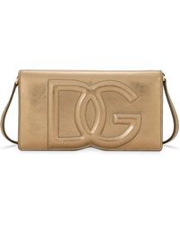 Dolce & Gabbana Snake DG Wallet - Neutrals