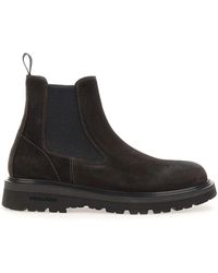 Woolrich - "chelsea New City" Suede Boots - Lyst