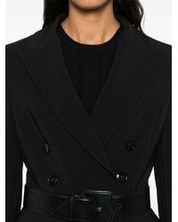 Elisabetta Franchi - Double-Breasted Jacket - Lyst