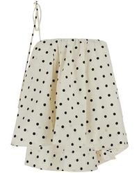 MSGM - Polka Dot Top, Cotton - Lyst