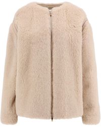 Max Mara - Jackets Alpaca Lana Vergine Seta - Lyst