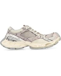 Balenciaga - Stapler Low-Top Sneakers Polyurethane Trainers - Lyst