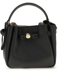 Tory Burch - Romy Mini Bucket Bag Calf Leather Bos Taurus Shoulder - Lyst