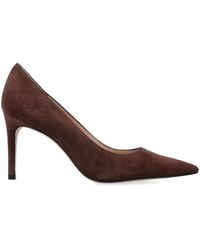 Stuart Weitzman - Stuart Power 85 Pointed-Toe Pumps - Lyst