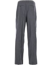 DUNST - Tailored Trousers With Front Pleats - Lyst