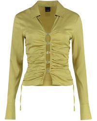 Pinko - Caravan Viscose Jersey Shirt Blouses - Lyst