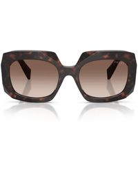 Prada - Prada Pr B23S 17N10S Root Tartarugato Sunglasses - Lyst