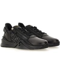 Fendi - Sneakers Flow Leather Trainers - Lyst