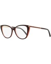 Swarovski - Butterfly Eyeglasses Sk5414 069 Dark-Rose 53Mm/Rose Plastic (Acetate)/Metal - Lyst