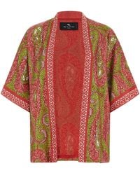 Etro - Kesa Paisley Foliage Sweaters And Cardigans - Lyst