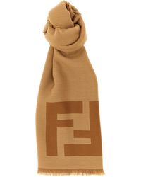 Fendi - Ff Macro Scarf - Lyst