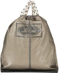 DIESEL - Sack Backpack With Logo - Lyst