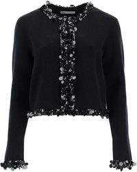 Tory Burch - Wool Cardigan - Lyst