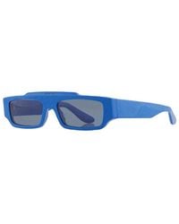 Gucci - Sunglasses Rectangle Full Rim, Shiny With Gg Pattern Frame And Lens Gg1592S004 - Lyst
