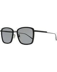 Bottega Veneta - Square Sunglasses Bv1008Sk 002 55Mm 1008 Metal/Plastic (Acetate) - Lyst