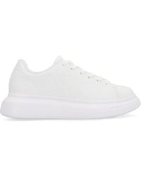 Just Cavalli - Leather Low-Top Sneakers Trainers - Lyst
