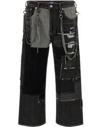 Junya Watanabe - Junya Watanabe Patchwork Deconstructed Denim Jeans - Lyst