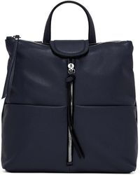 Gianni Chiarini - Giada Leather Backpack With Front Zip - Lyst