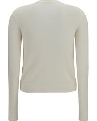Burberry - Quilted Knit Cardigan - Lyst