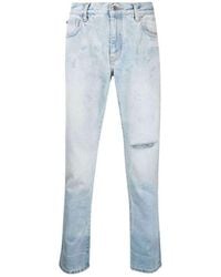 Off-White c/o Virgil Abloh - Cotton Denim Jeans - Lyst