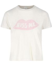 RE/DONE - Re-Done T-Shirts And Polos Cotton - Lyst