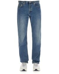 A.P.C. - Straight Leg Jeans - Lyst