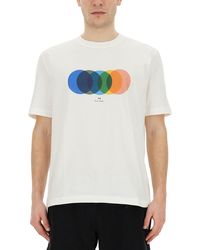 PS by Paul Smith - "Circles" T-Shirt - Lyst