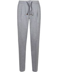 Brunello Cucinelli - Light Tailored Trousers - Lyst