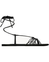 Saint Laurent - Sandals Babylone - Lyst