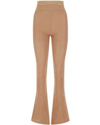 ANDREADAMO - Biscuit Stretch Mesh Pant - Lyst