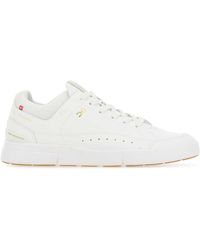 On Shoes - Synthetic Leather And Fabric The Roger Center Court Sneakers - Lyst