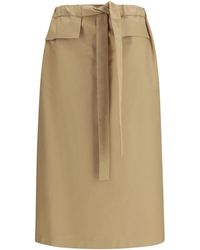 Fabiana Filippi - Midi Skirt Cotton - Lyst