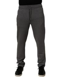 Dolce & Gabbana - Drawstring Waist Sweatpants - Lyst