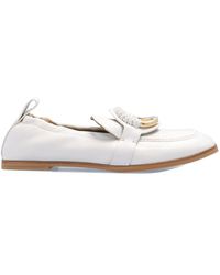 See By Chloé - Hana Leather Loafers - Lyst