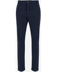 Jacob Cohen - Stretch Cotton Trousers - Lyst