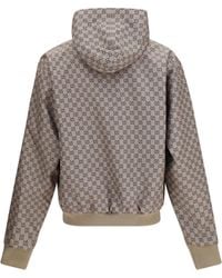 Gucci - Jacket Reversible Zip Cotton Polyester Shirt - Lyst