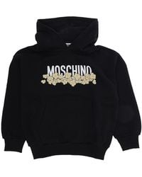 Moschino - Hoodie Boy Cotton Hoods & Sweatshirts - Lyst