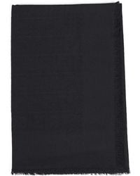 Fendi - Silk Ff Wool And Silk And Cashmere Shawl - Lyst