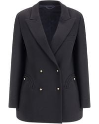 Blazé Milano - Resolute Everyday Blazer Jacket Fleece Wool Ovis Aries Blazers & Vests - Lyst