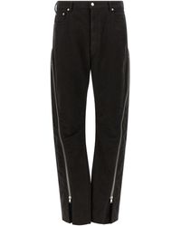 Rick Owens - Cotton Flared Pants - Lyst