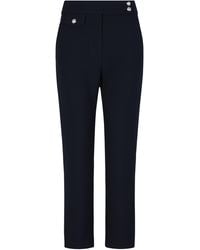 Veronica Beard - Trousers Renzo- Polyester Straight - Lyst