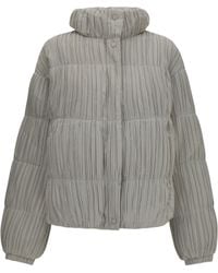 GONGDID DESIGN - Reversible High-Neck Puffer Jacket - Lyst